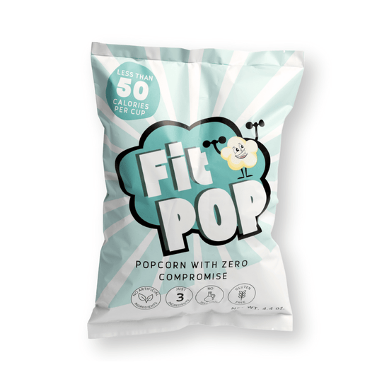 FitPop Himalayan Pink Salt Popcorn, 4.4 oz bags - FitPop